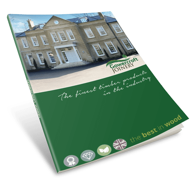 Gowercroft timber windows and doors brochure cover