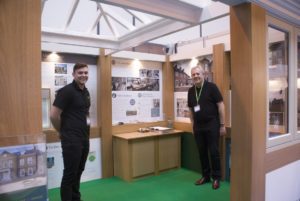 Gowercroft team on the stand at the show
