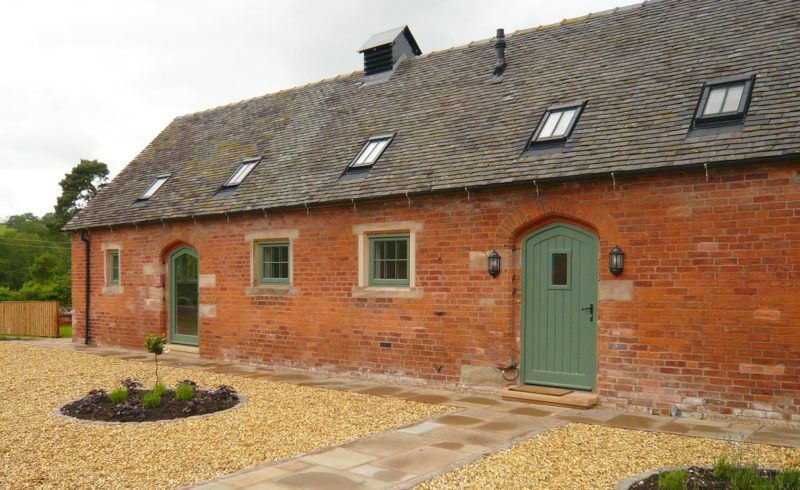 The Ems Farm project with heritage windows and doors from sustainable wood and double glazing