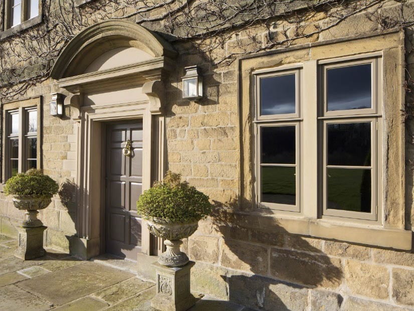 longmoor detail of heritage windows and doors