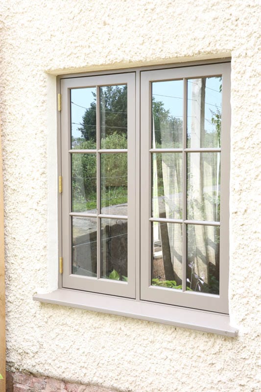 Heritage slim double glazing casement window at Colliers Oak Farm, FIlongley