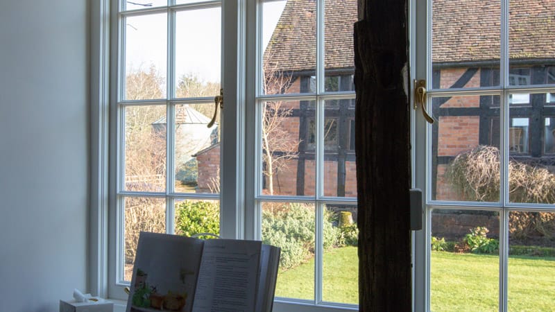 What is vacuum glazing? Pilkington Spacia vacuum double glazing fitted in a Gowercroft heritage window
