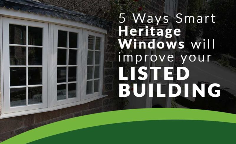 smart heritage windows in a listed building